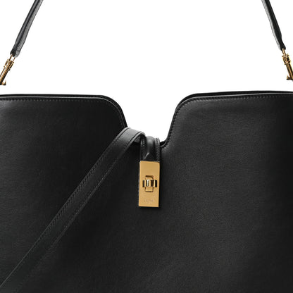 Celine Smooth Calfskin Medium Camille 16 Soft Bag Black 8 of 11