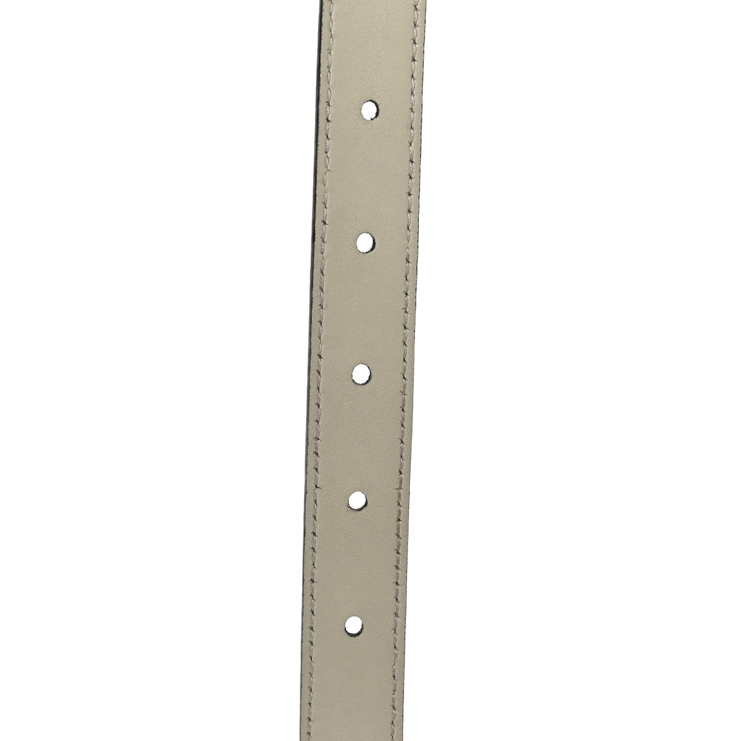 Gucci Calfskin Double G 20mm Belt 75 30 Mystic White 5 of 5