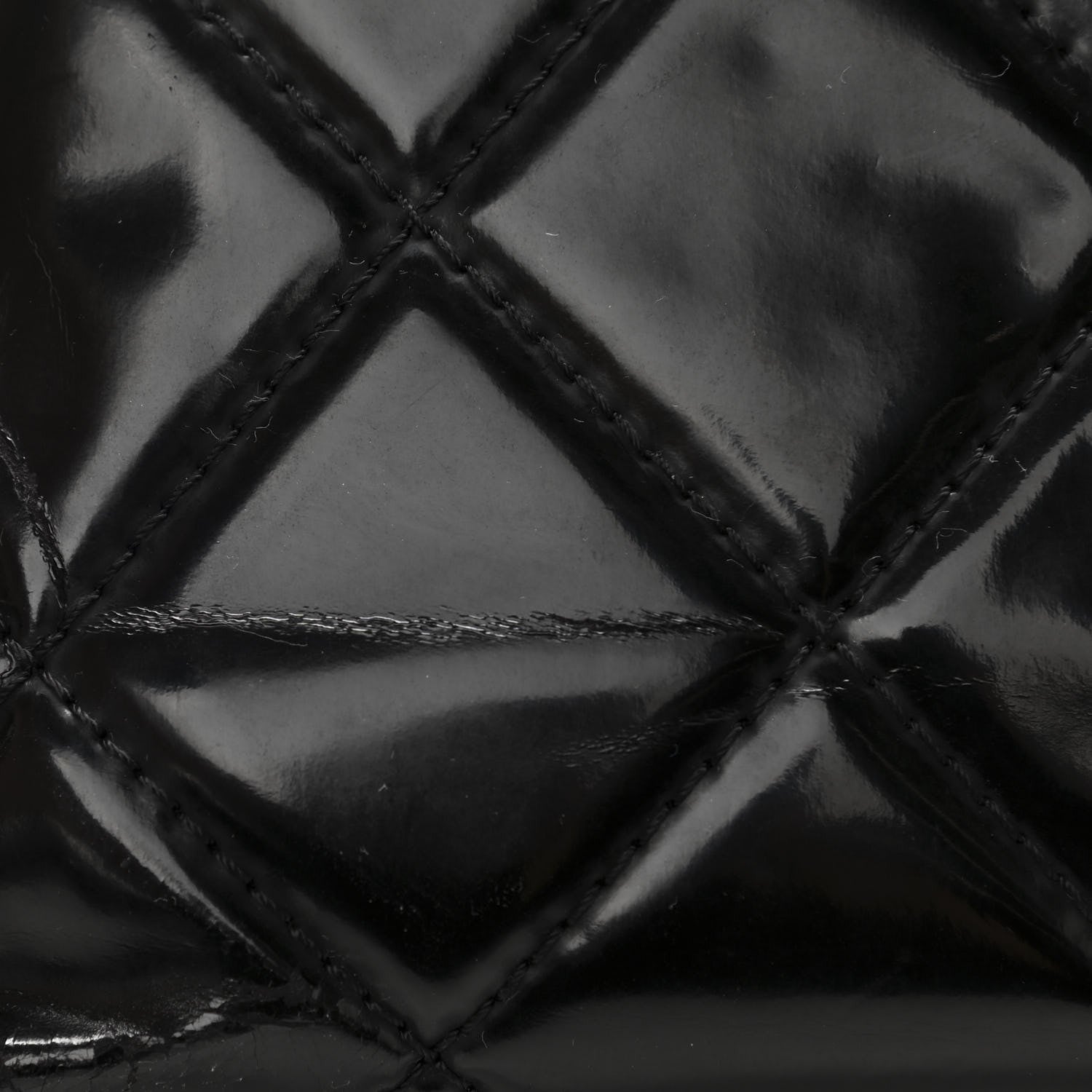 Chanel Vinyl Quilted In the Business Flap Bag Black 14 of 19