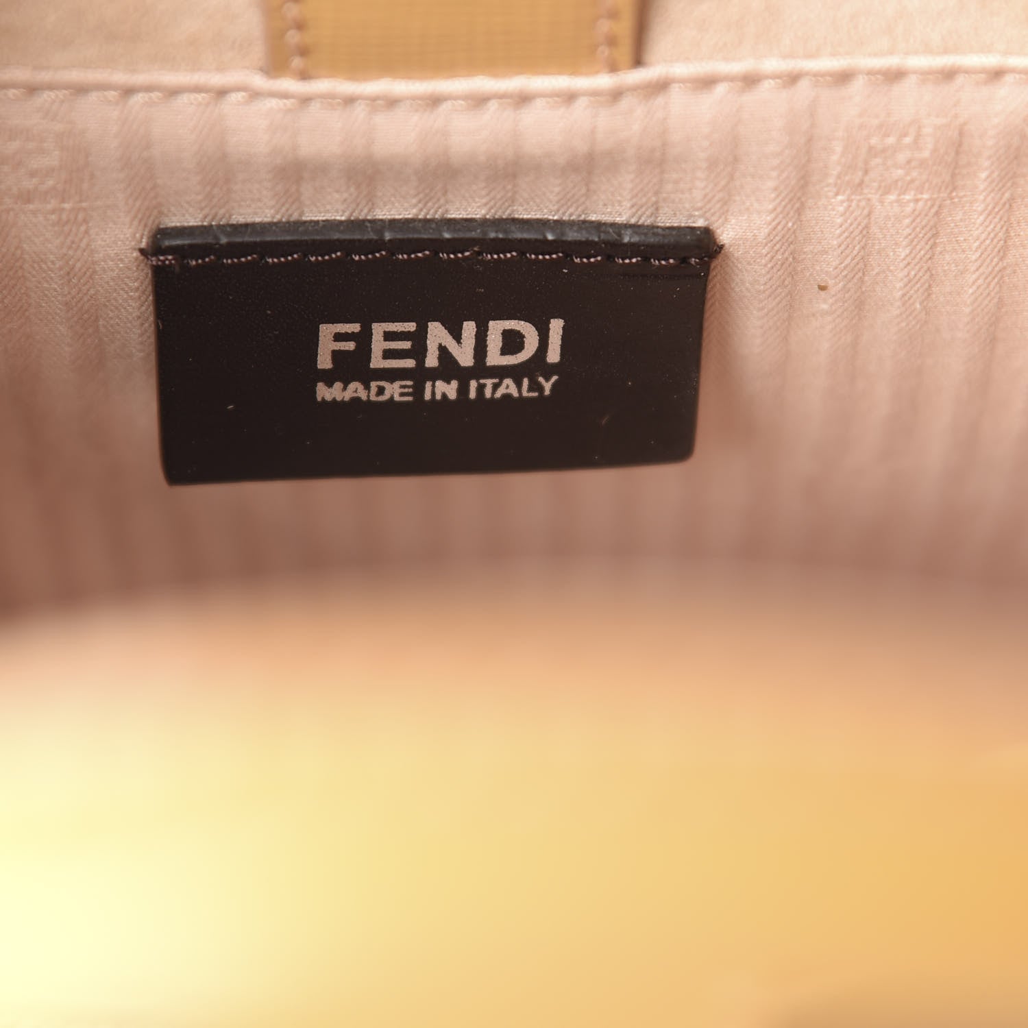 Fendi Vitello Vernice Camoscio Petite 2Jours Tote Make Up 9 of 12
