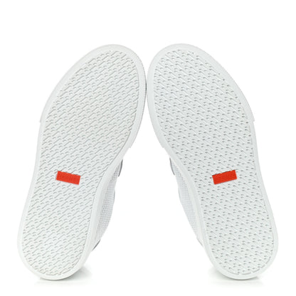 Hermes Calfskin Perforated Day Sneakers 36.5 White 6 of 10