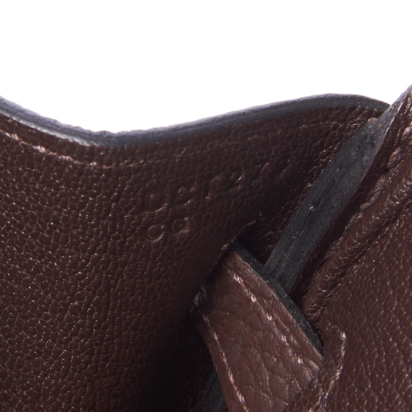 Hermes Togo Birkin 25 Chocolate 28 of 32