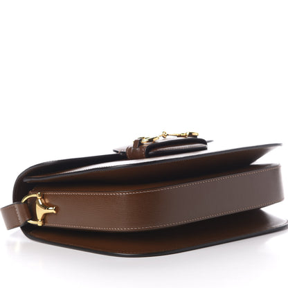 Gucci Azalea Calfskin Horsebit 1955 Shoulder Bag Brown Sugar 6 of 12