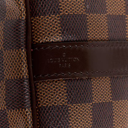 Louis Vuitton Damier Ebene Speedy Bandouliere 30 10 of 13