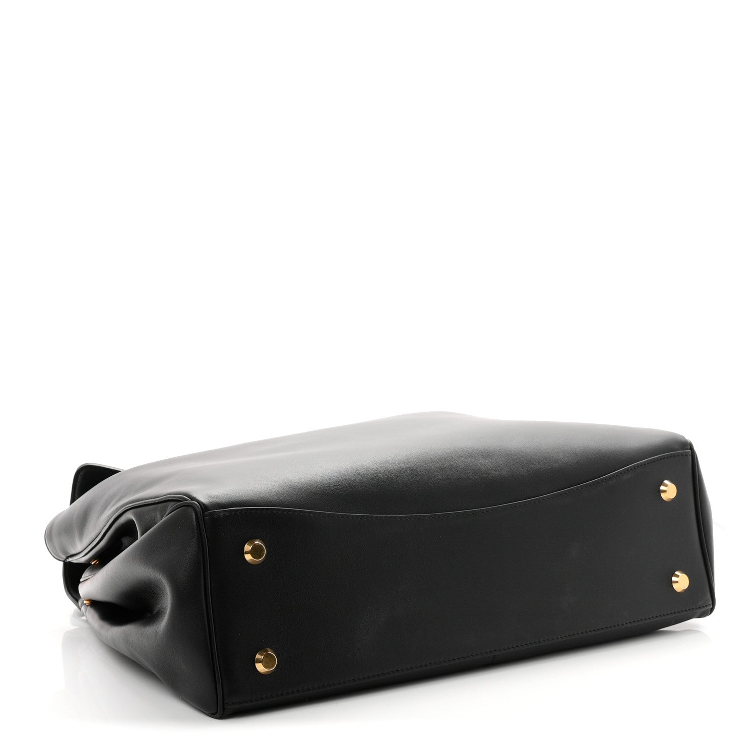Balenciaga Smooth Calfskin Large Rodeo Top Handle Handbag Black 4 of 9