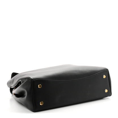 Balenciaga Smooth Calfskin Large Rodeo Top Handle Handbag Black 4 of 9