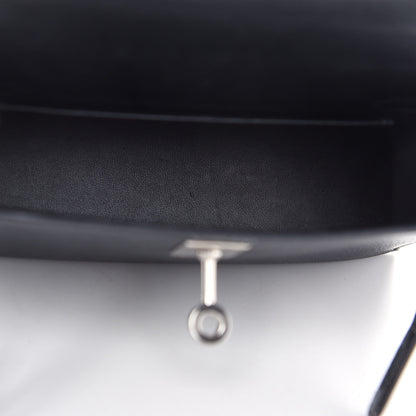Hermes Chevre Chandra Mini Kelly Sellier 20 Black 4 of 8