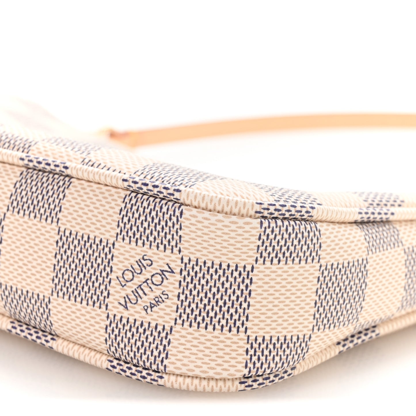 Damier Azur Pochette Accessories NM Rose Ballerine