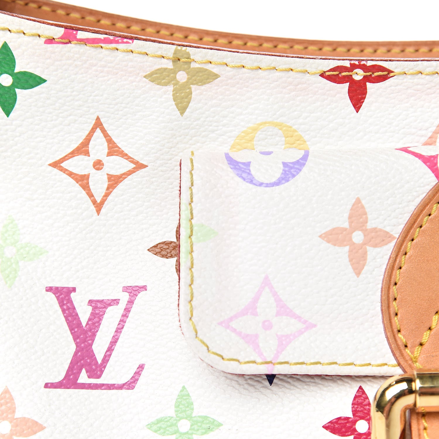 Louis Vuitton Monogram Multicolor Eliza White 15 of 16