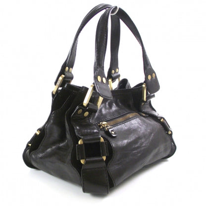 Jimmy Choo Leather Suede Mahala Black 3 of 9