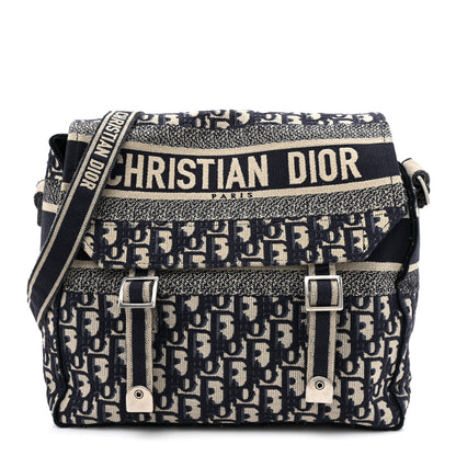 Christian Dior Oblique Medium Diorcamp Messenger Blue 1 of 11