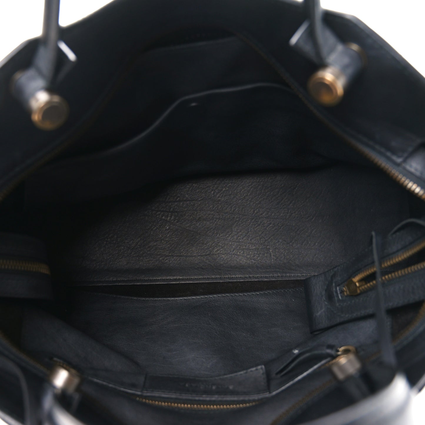Veau Soyeux Perforated Blackout Hardware City Black