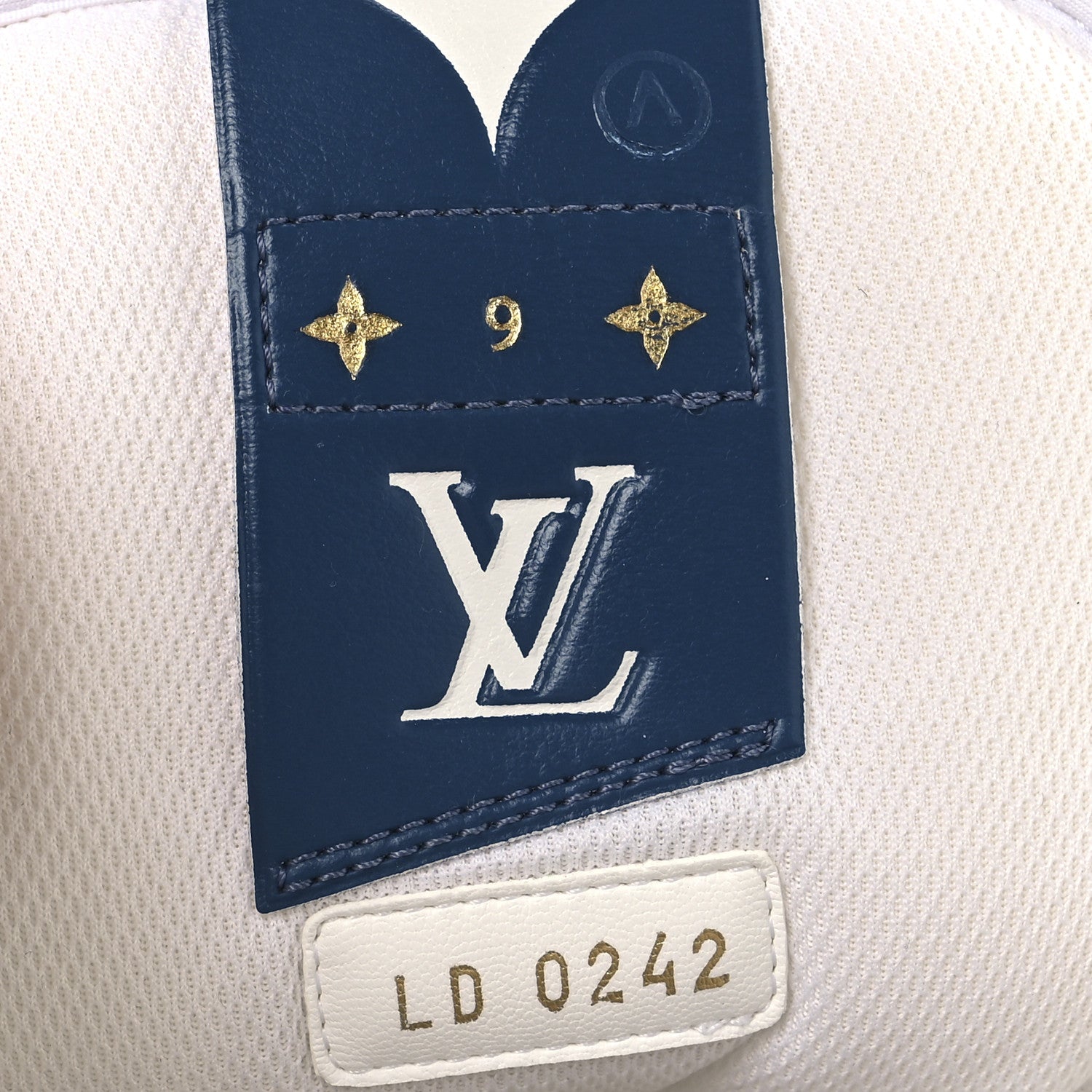 Louis Vuitton Calfskin Monogram Denim Mens Charlie High Top