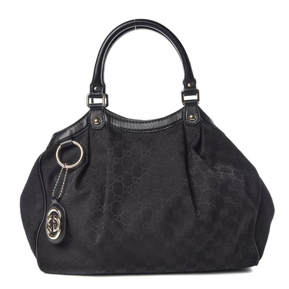 Gucci Monogram Medium Sukey Black 1 of 14