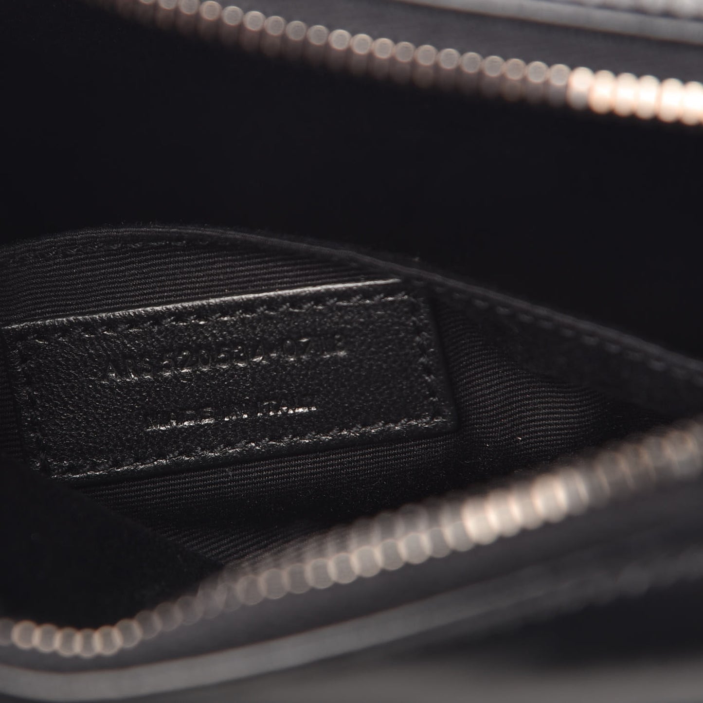 Calfskin Matelasse Monogram Lou Camera Bag Black