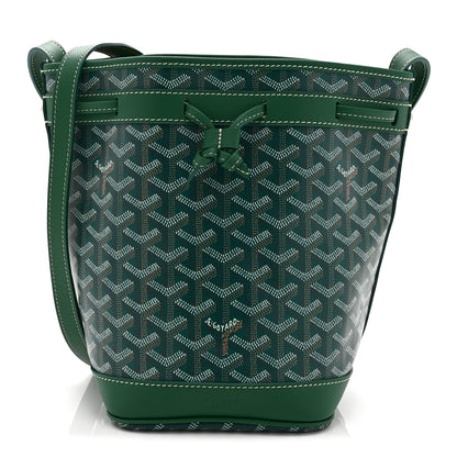 Goyard Goyardine Petit Flot Bucket Bag PM Green 1 of 10