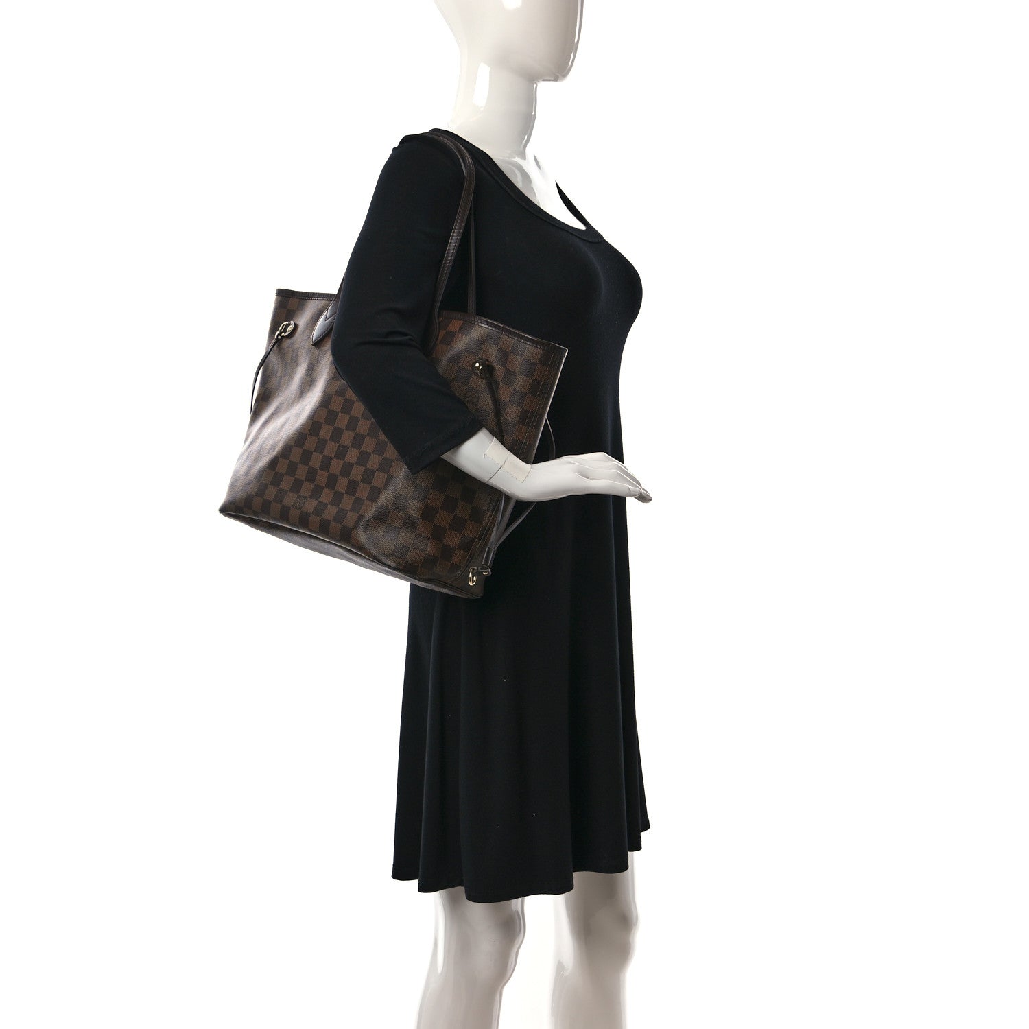 Louis Vuitton Damier Ebene Neo Neverfull MM 2 of 8