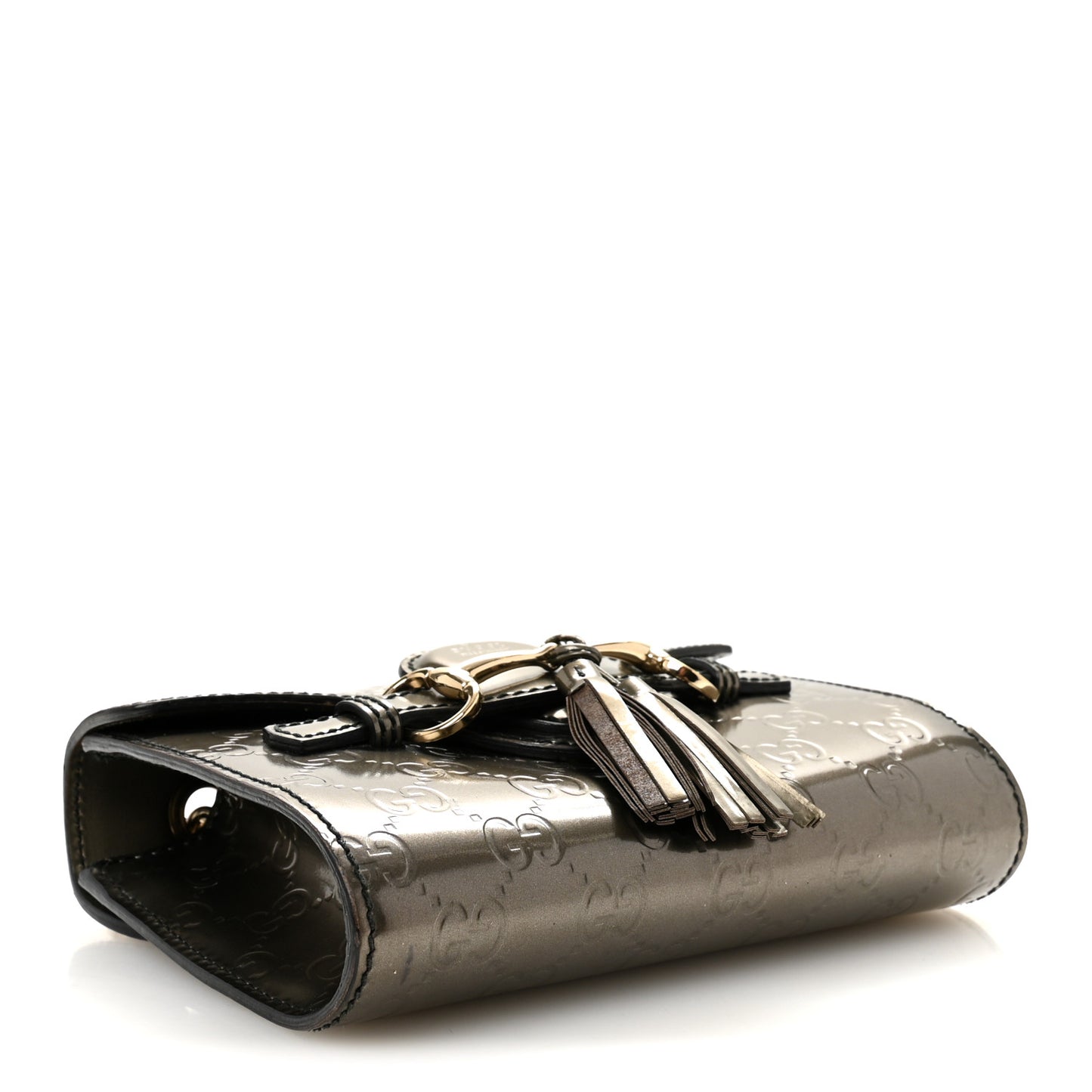 Shine Guccissima Mini Emily Chain Shoulder Bag Sasso