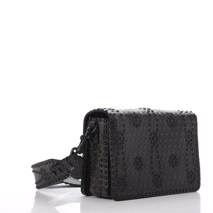 Christian Dior Calfskin Studded Dio(r)evolution Flap Bag Black 5 of 12