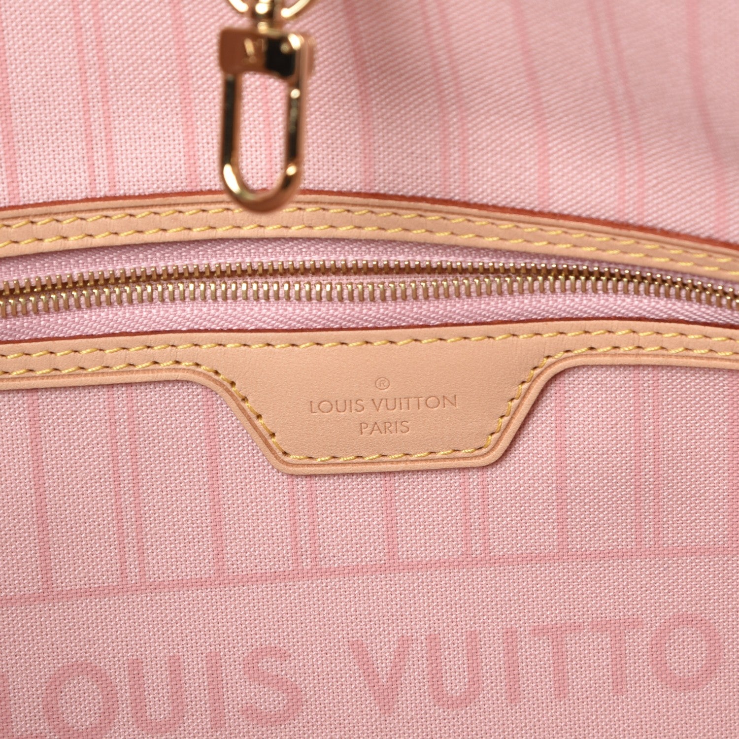 Louis Vuitton Damier Azur Neo Neverfull MM Rose Ballerine 6 of 8