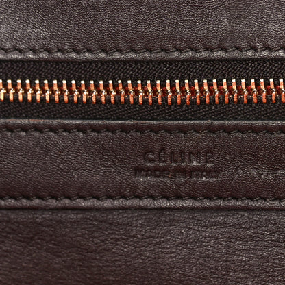 Celine Smooth Calfskin Medium Belt Cabas Phantom Dark Brown 6 of 10