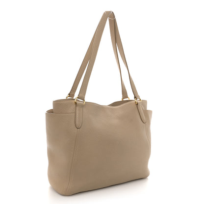 Prada Vitello Daino Shoulder Bag Sabbia 3 of 14