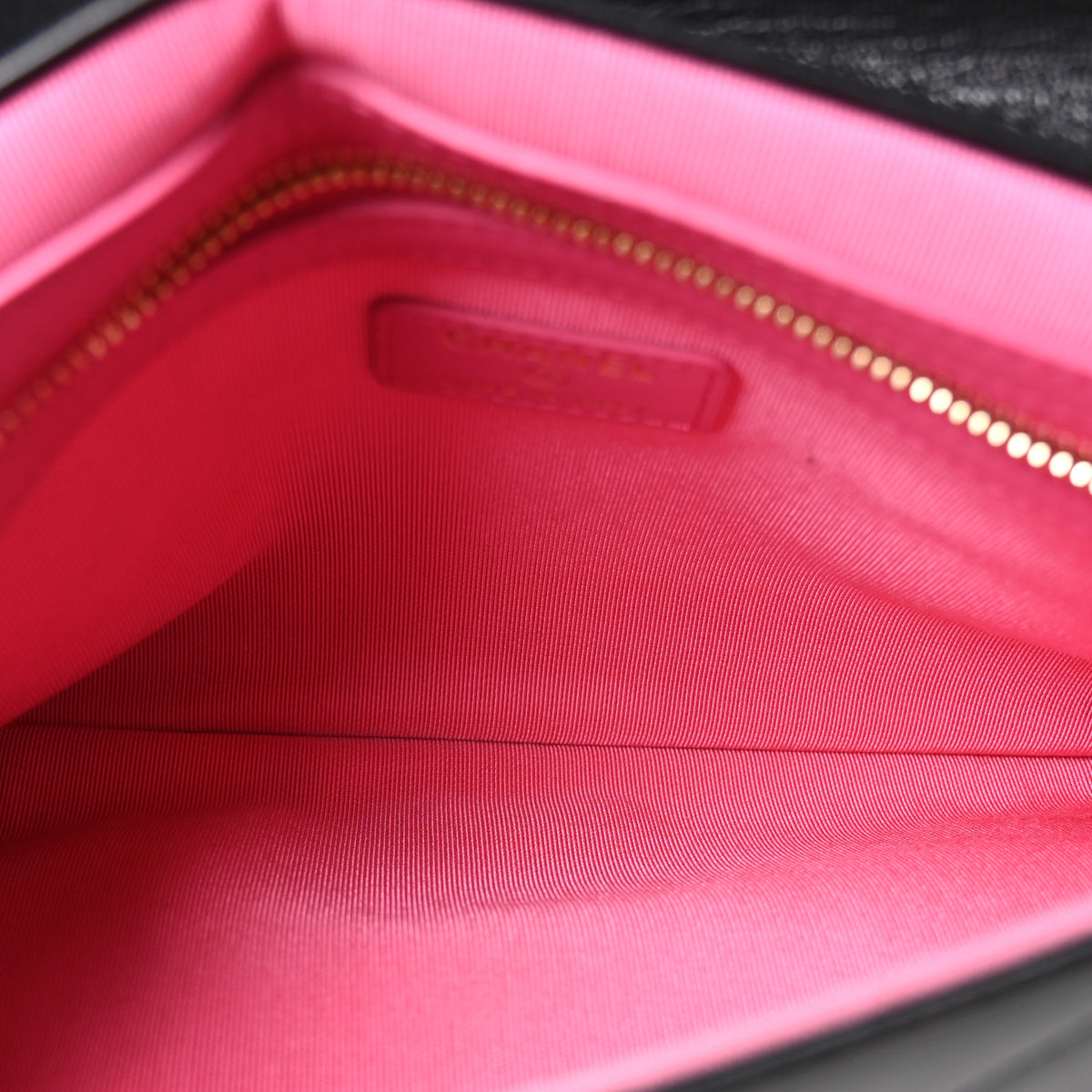 Chanel Goatskin Quilted Timeless CC Clutch Black 5 of 10