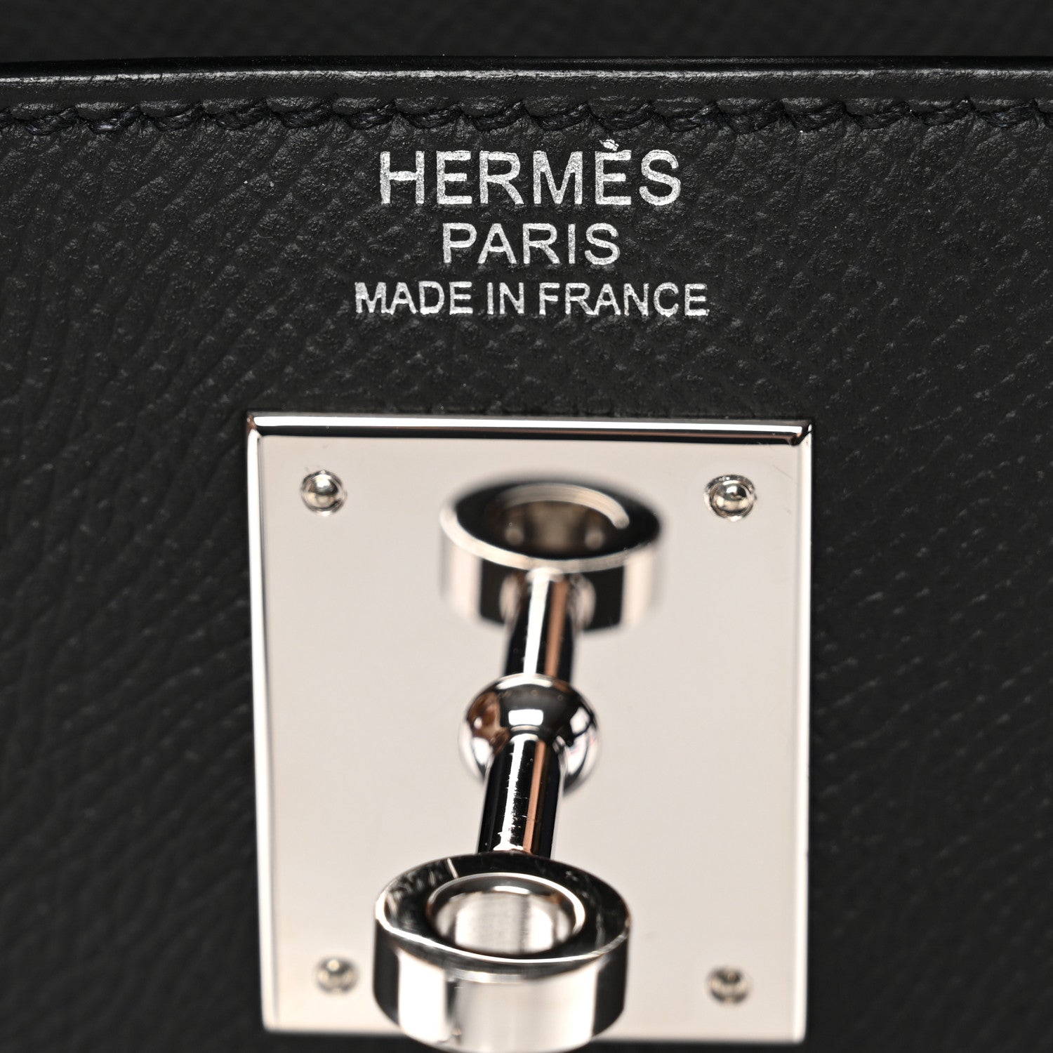 Hermes Epsom Kelly Sellier 32 Black 6 of 10