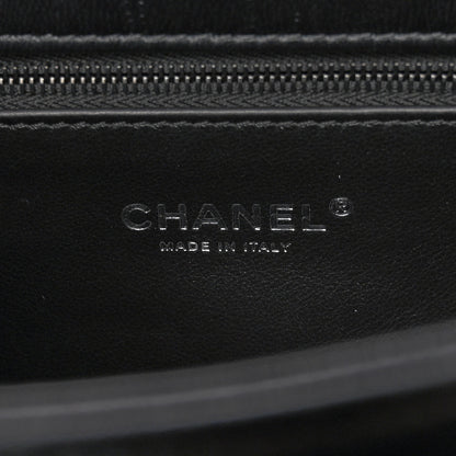 Chanel Lambskin Quilted Medium Trendy CC Flap Dual Handle Bag So Black 7 of 9