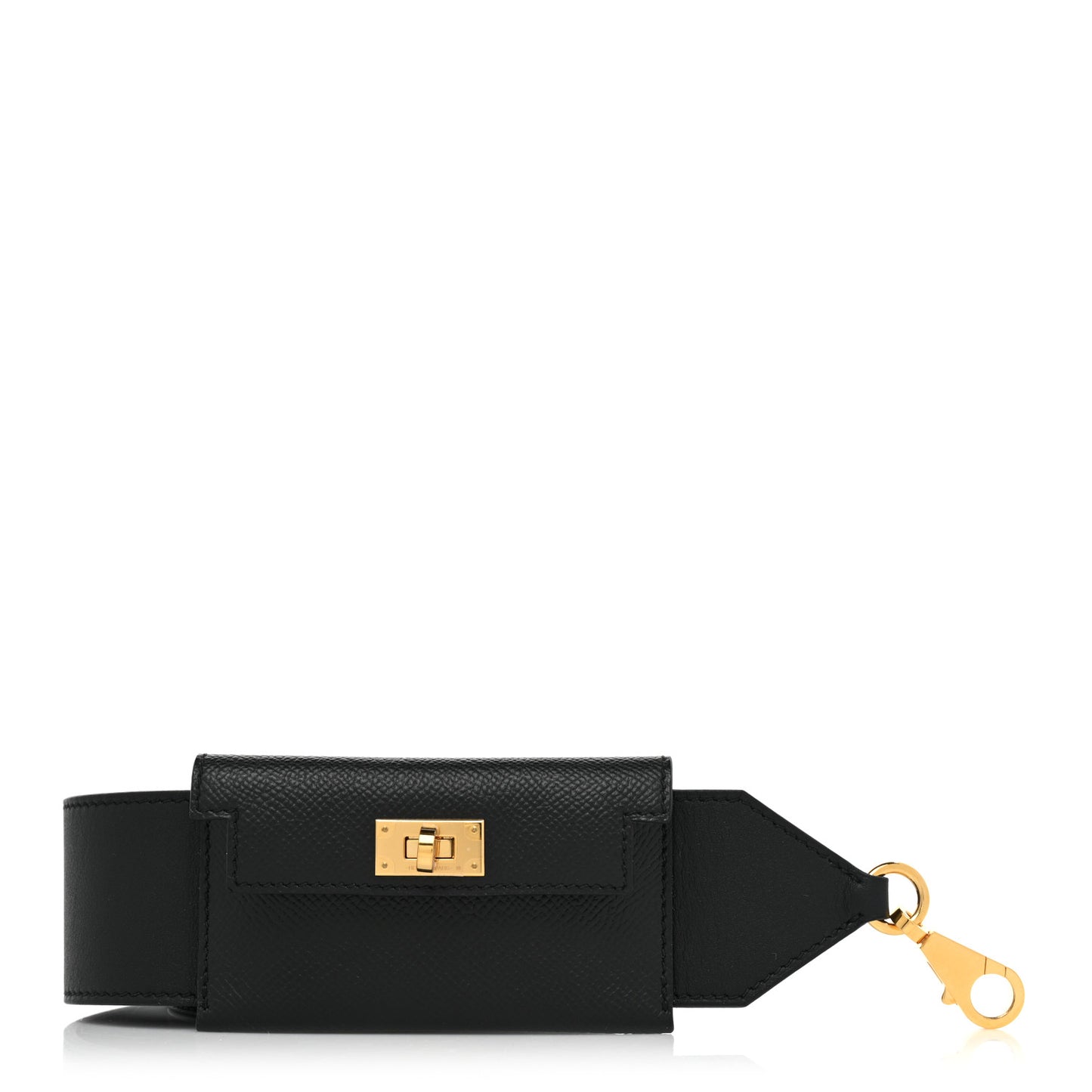 Swift Epsom Pocket Kelly Shoulder Strap Black