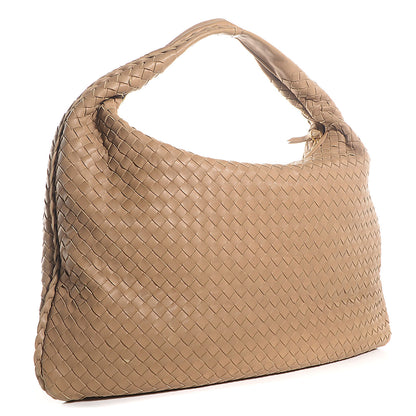 Bottega Veneta Nappa Intrecciato Large Veneta Hobo Camel 3 of 8