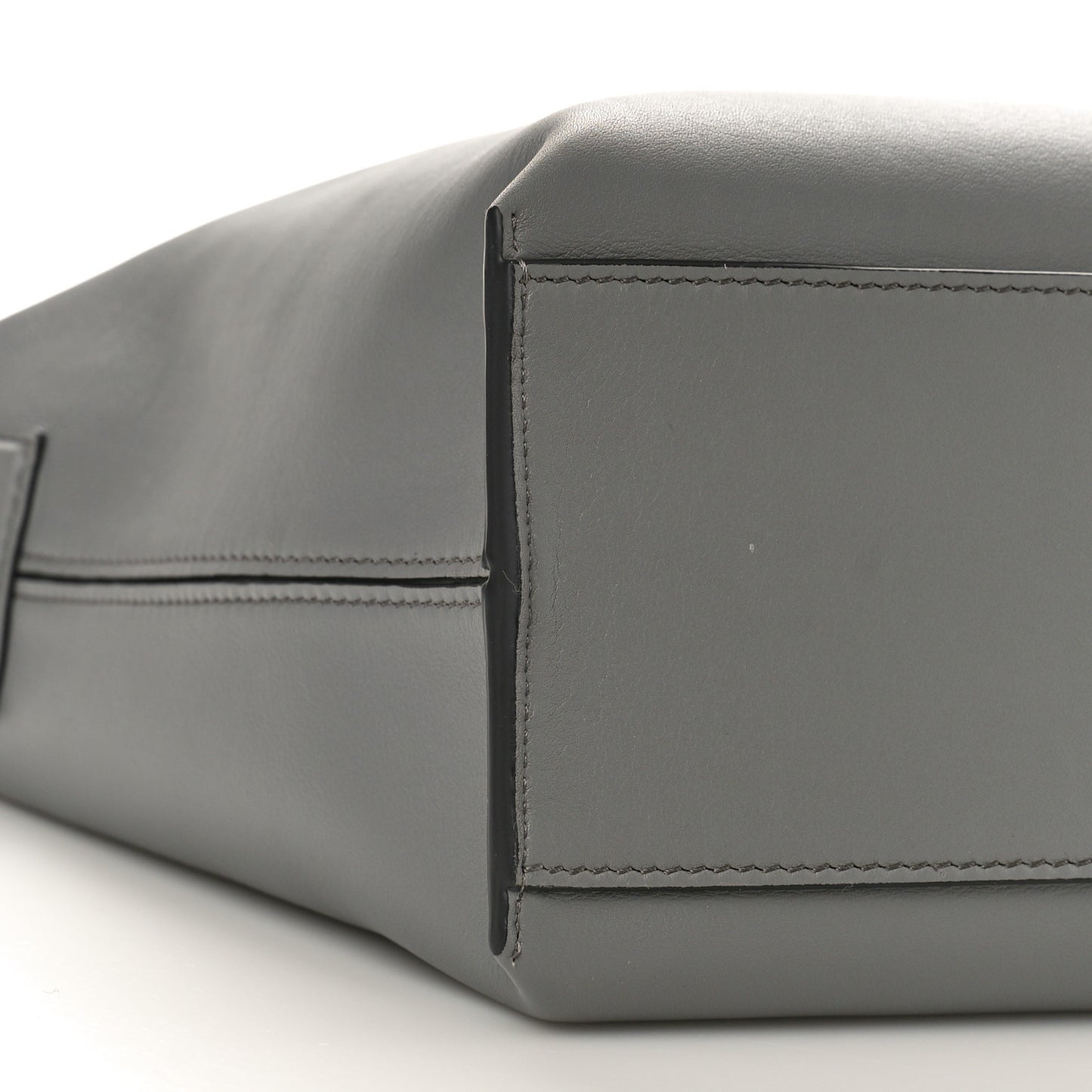 Supple Smooth Calfskin Jacquard Cubi Crossbody Bag Asphalt Grey