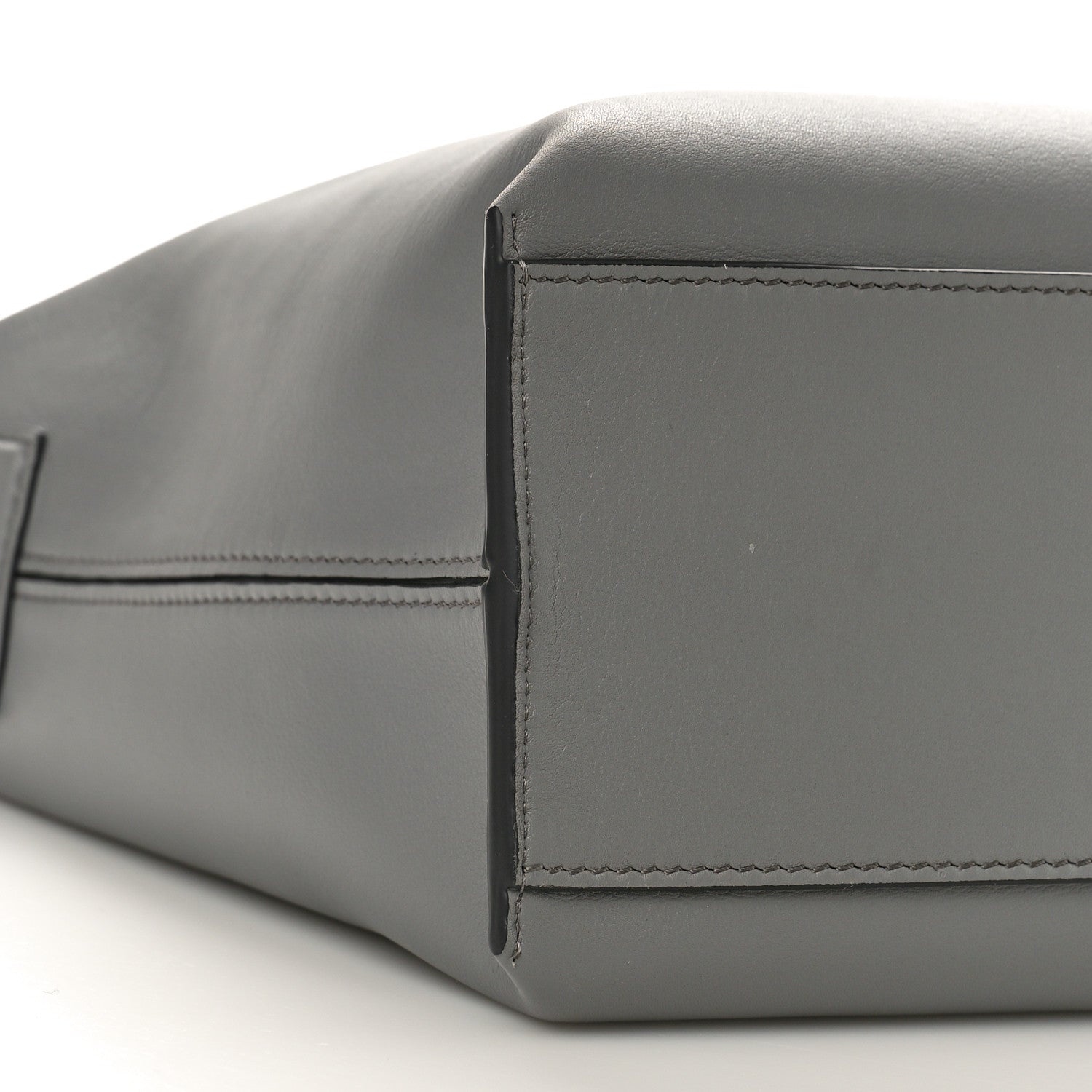 Loewe Supple Smooth Calfskin Jacquard Cubi Crossbody Bag Asphalt Grey 7 of 8