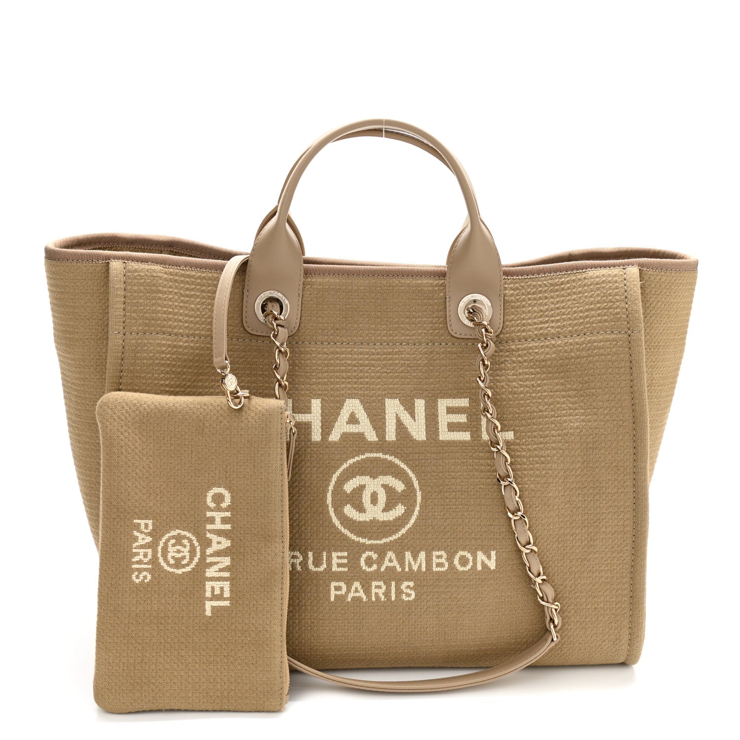 Chanel Mixed Fibers Medium Deauville Tote 2 of 21