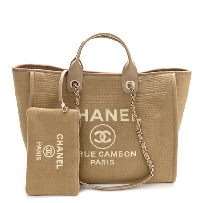 Chanel Mixed Fibers Medium Deauville Tote 2 of 21