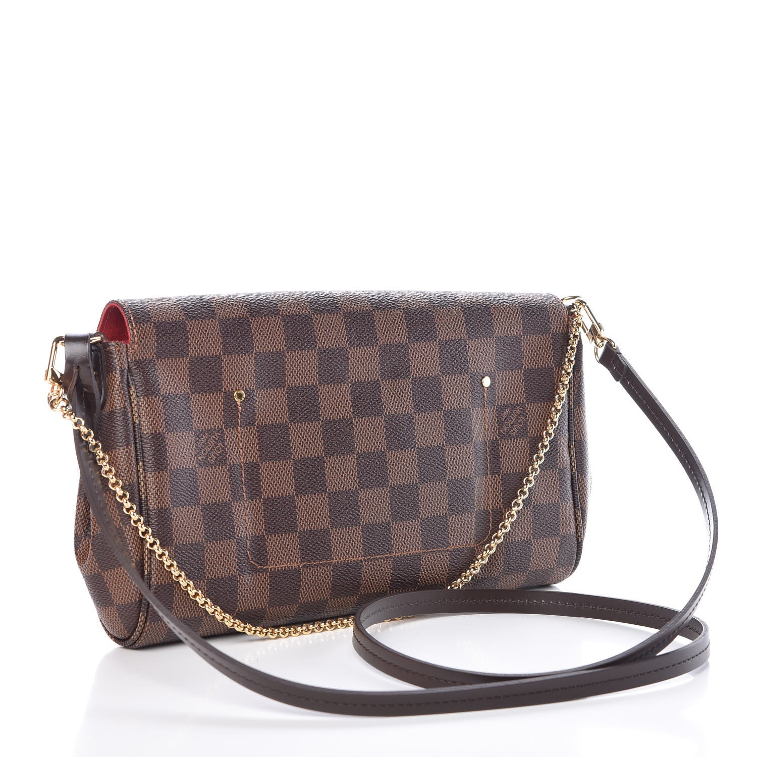 Louis Vuitton Damier Ebene Favorite MM 3 of 11