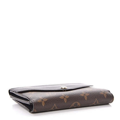 Louis Vuitton Monogram Pallas Compact Wallet Black 4 of 7