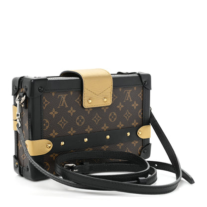 Louis Vuitton Monogram Column Petite Malle Black 3 of 17