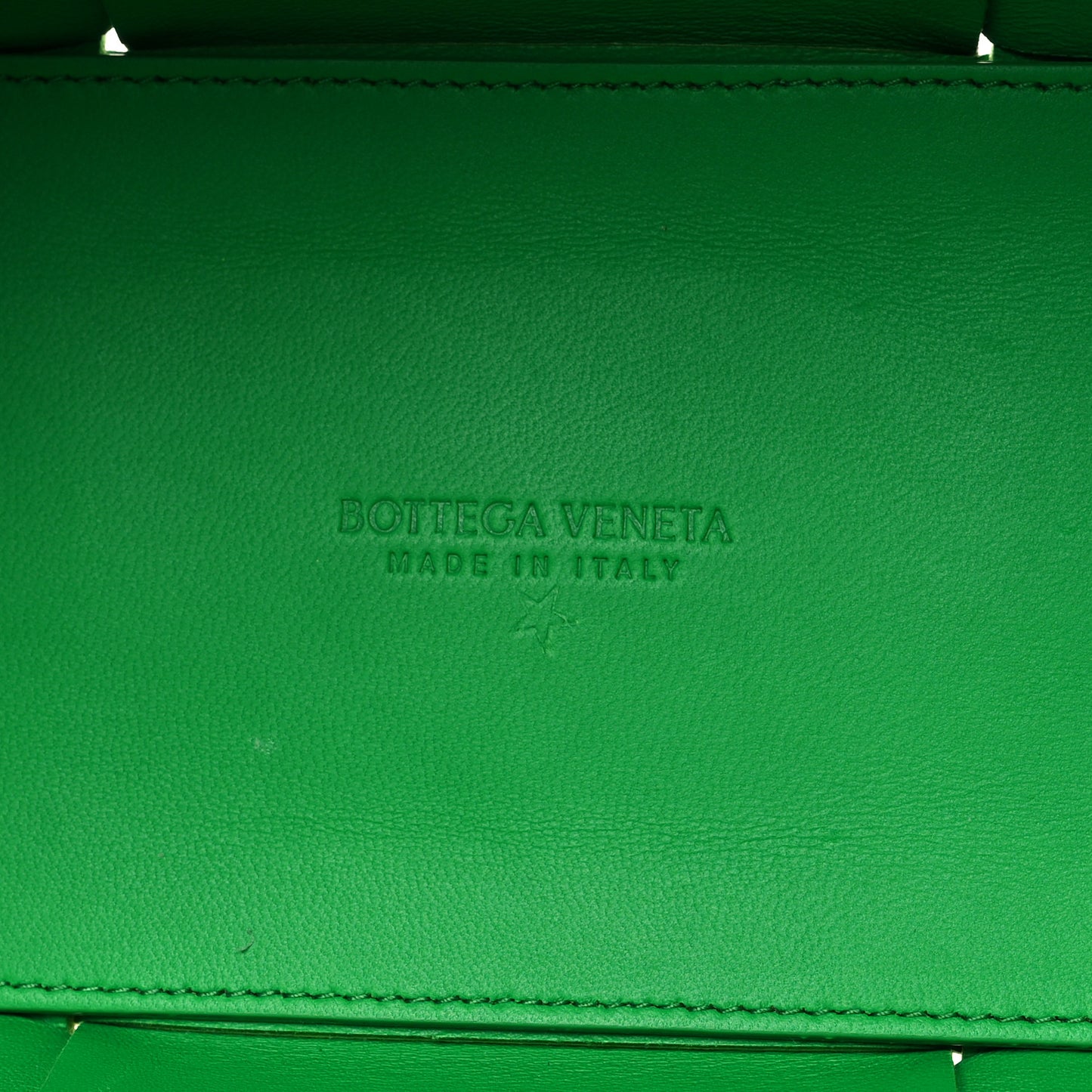 Nappa Maxi Intrecciato Small Arco Tote Acid