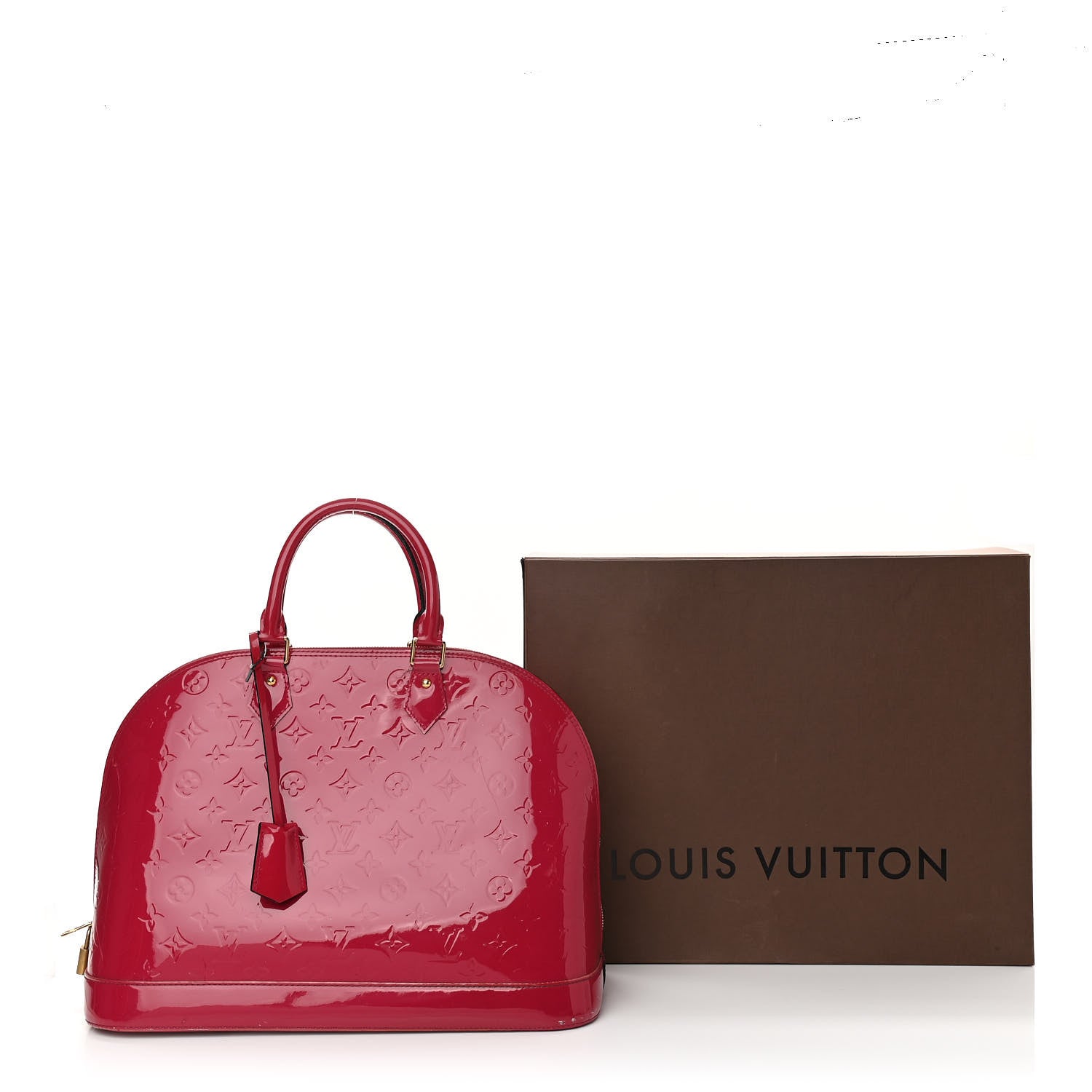 Louis Vuitton Vernis Alma GM Rose Indien 17 of 17