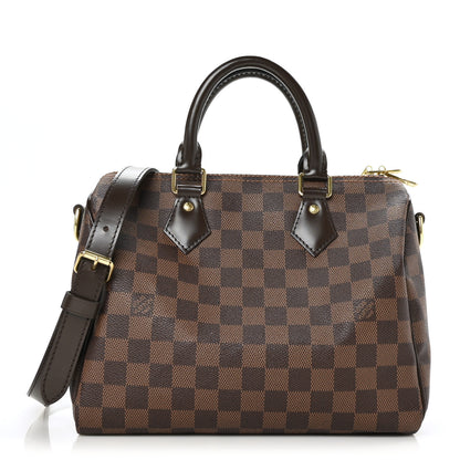 Louis Vuitton Damier Ebene Speedy Bandouliere 25 1 of 11