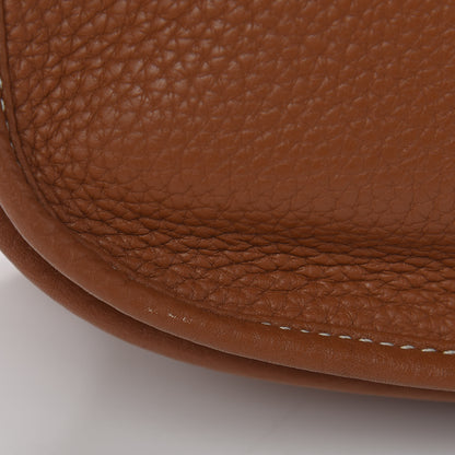 Hermes Taurillon Clemence Evelyne III PM Gold 12 of 14
