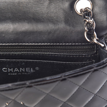 Chanel Patent Calfskin Quilted Mini Rectangular Flap Black 12 of 20