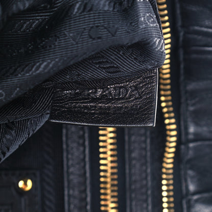 Prada Nappa Gaufre Clutch Nero Black 8 of 11
