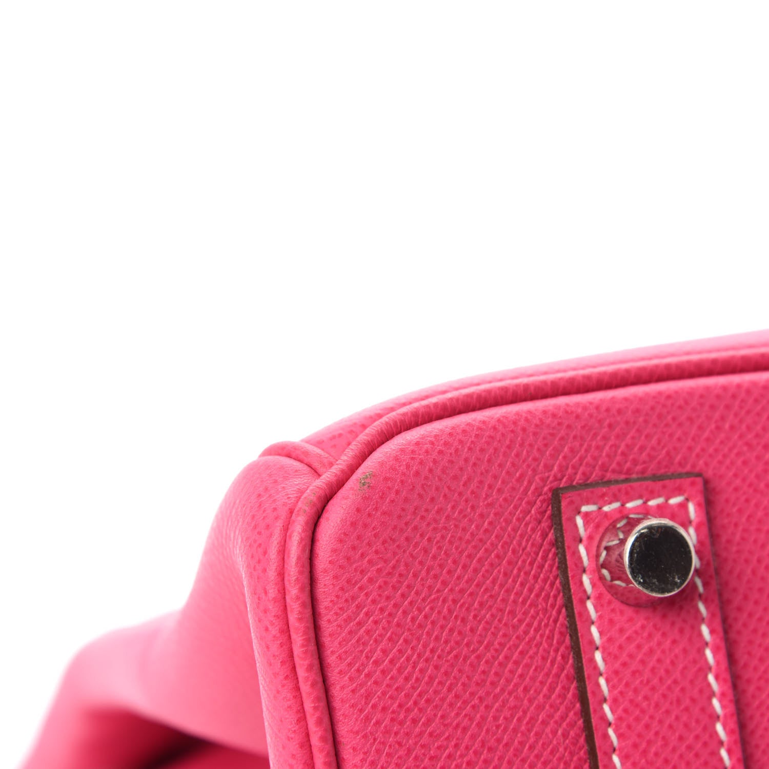 Hermes Epsom Candy Birkin 35 Rose Tyrien Rubis 8 of 12