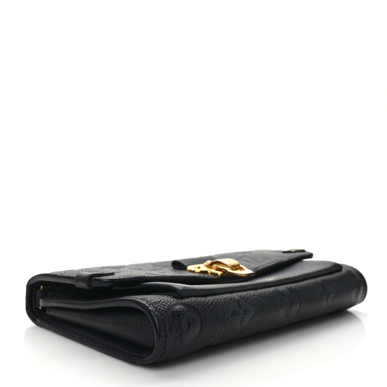 Louis Vuitton Empreinte Vavin Chain Wallet Black 4 of 11