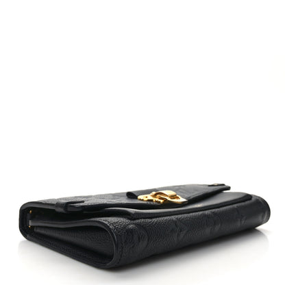 Louis Vuitton Empreinte Vavin Chain Wallet Black 4 of 11