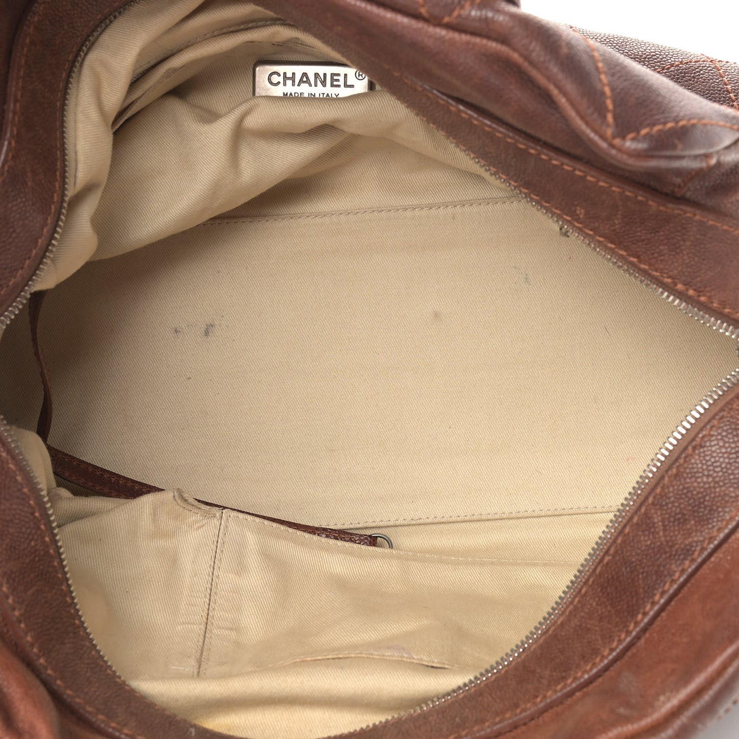 Caviar Large Outdoor Ligne Doctor Bag Brown