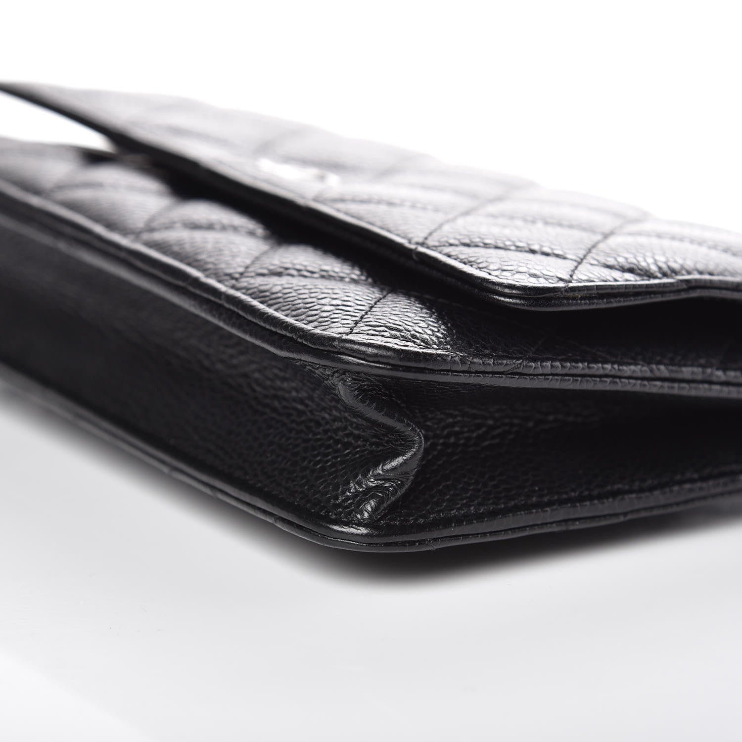 Chanel Caviar Quilted Wallet On Chain WOC Black 13 of 13