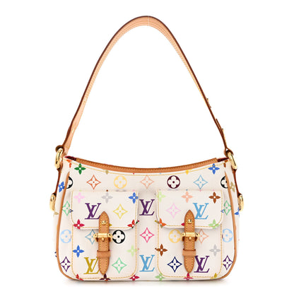 Louis Vuitton Monogram Multicolor Lodge PM White 1 of 15